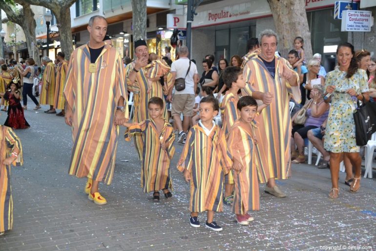 Desfile infantil Dénia 2018 - Filà Walies
