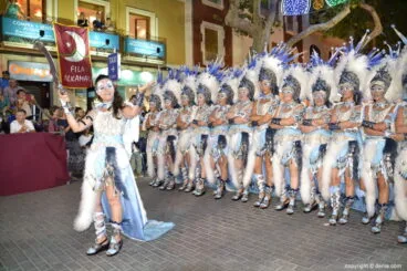 Desfile de gala Moros y Cristianos Dénia 2018 – Filà Amazigh