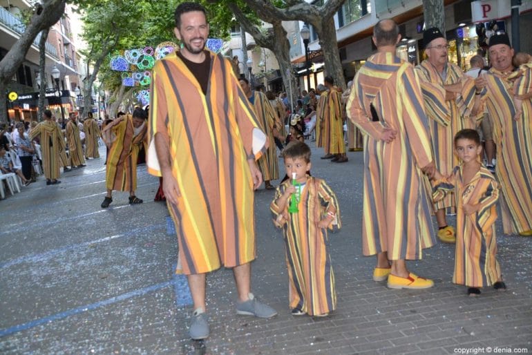 Desfile infantil Dénia 2018 - Filà Walies