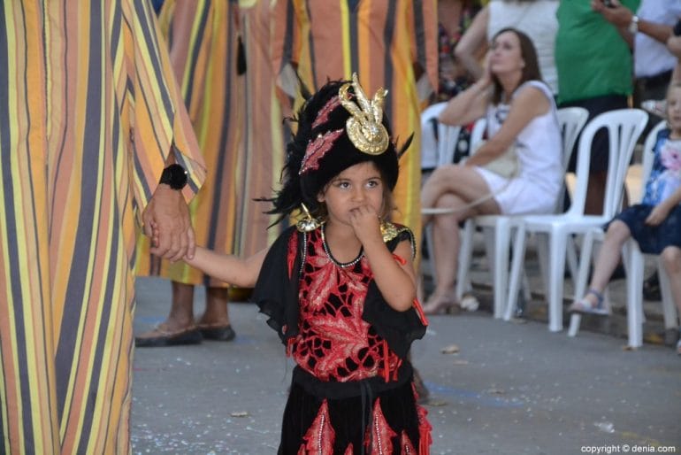 Desfile infantil Dénia 2018 - Filà Walies