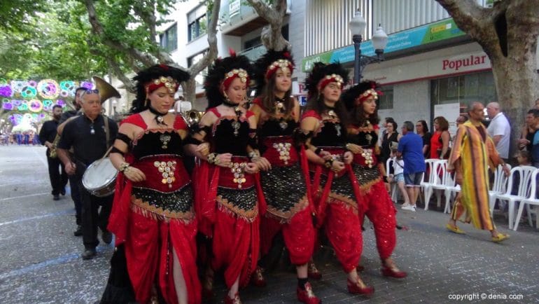 Desfile infantil Dénia 2018 - Chicas Filà Walies