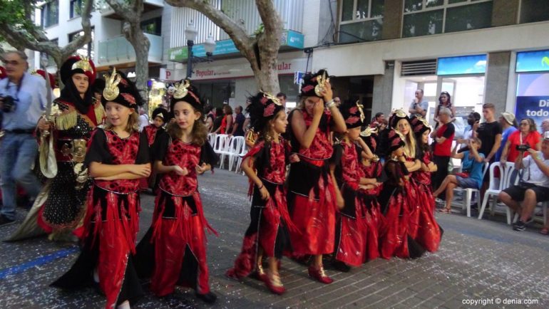 Desfile infantil Dénia 2018 - Filà Walies