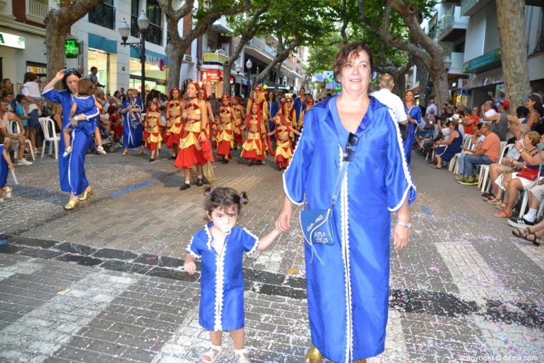 Desfile infantil Dénia 2018 - Filà Amazigh
