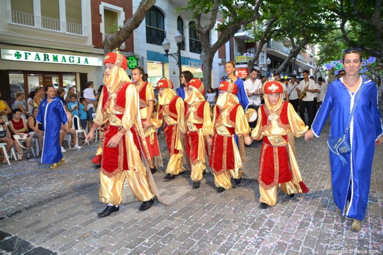 Desfile infantil Dénia 2018 - Filà Amazigh