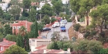Accidente por la lluvia