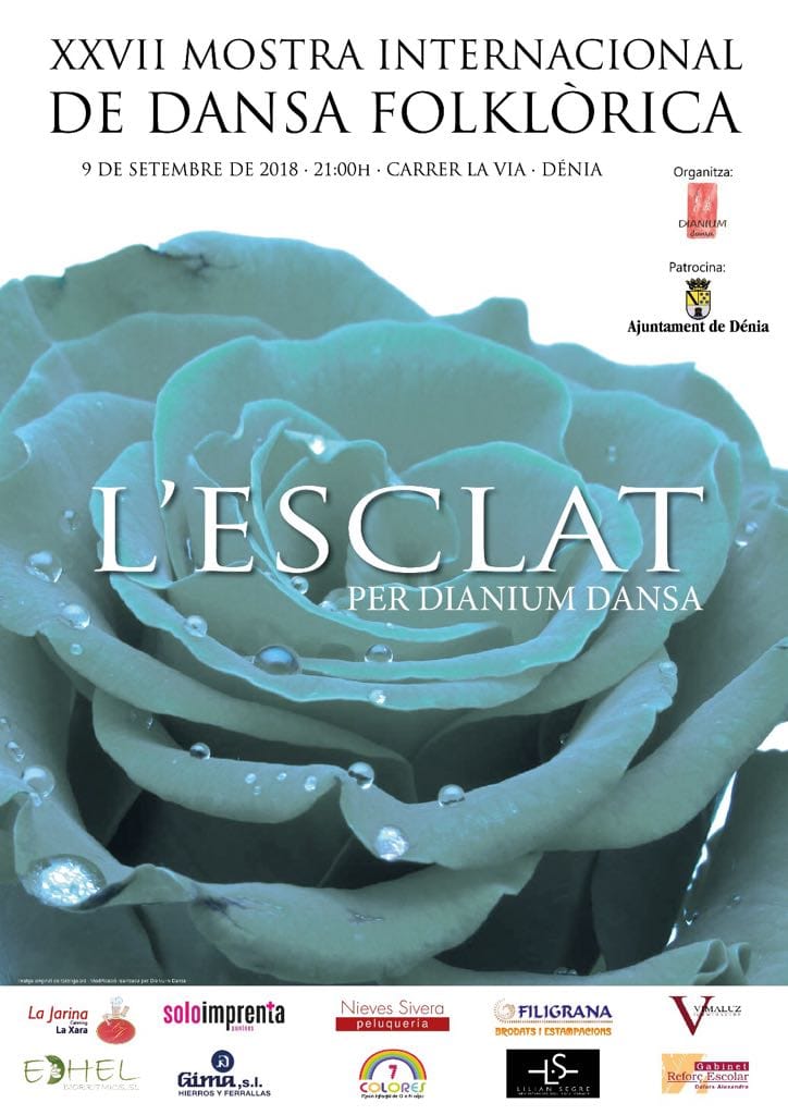 actuacion de dianium dansa en la mostra de dansa internacional de denia