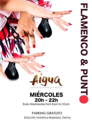 Aigua Miércoles flamencos