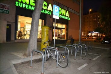 aparcabicis en denia