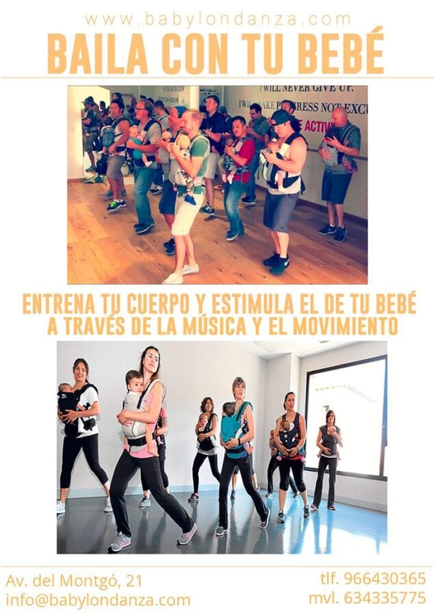 baila con tu bebe babylon escuela de danza