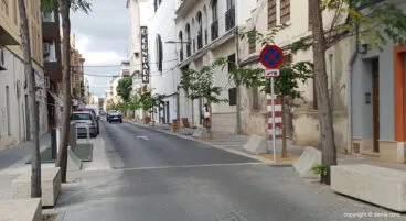 calle colon en denia