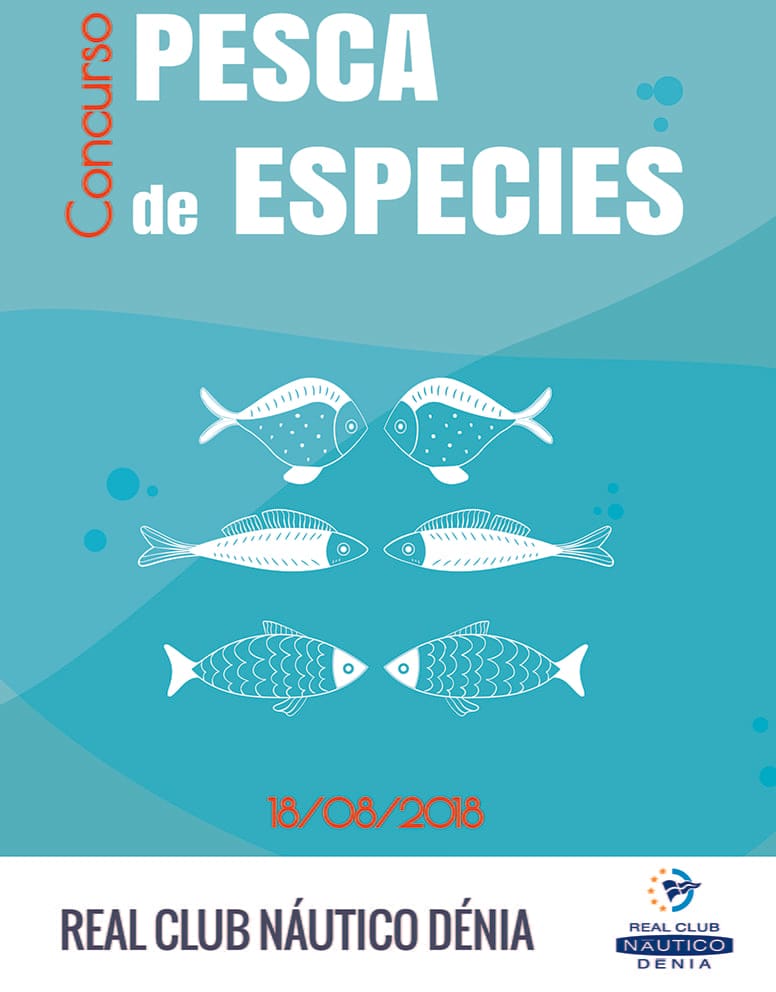 cartel concurso pesca especies 2018