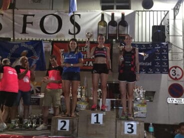 elia dura en la media maraton de navajas