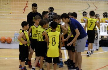 Equipo Benjamín del Dénia Básquet Club