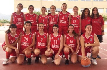 equipo cadete femenino del paidos denia