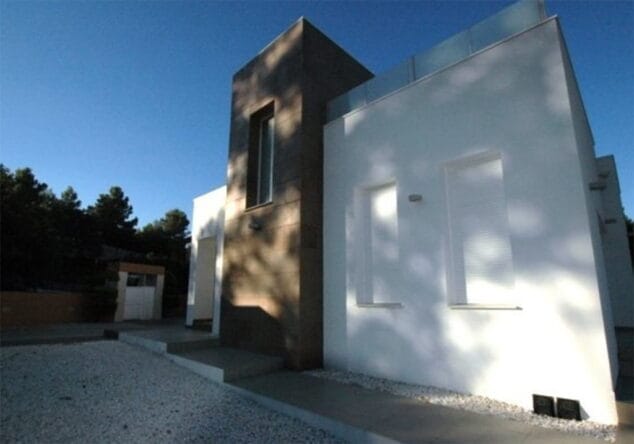 fachada de la casa vacation villas