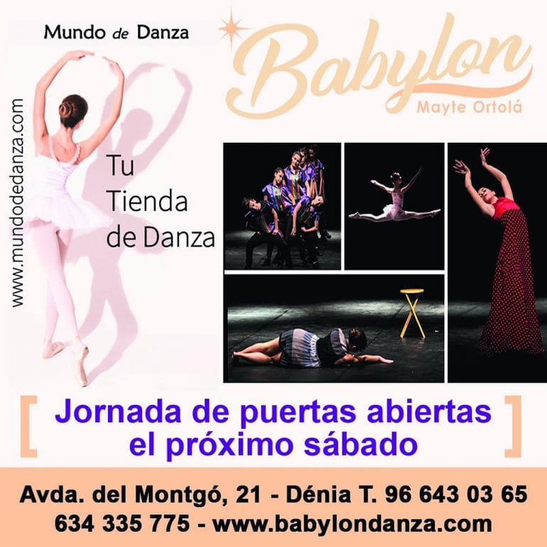 Jornada de puertas abiertas viernes y sabado babylon Escuela de Danza
