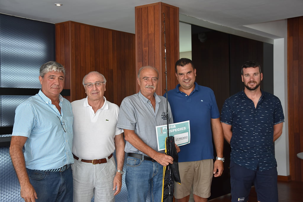 Manuel Zurdo vencedor del concurso de pesca de especies del RCN Dénia