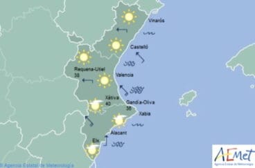 prediccion del tiempo para el viernes 3 de agosto