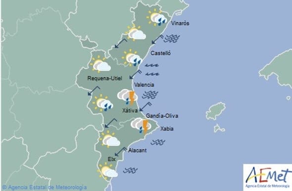 prevision para el viernes 10 de agosto