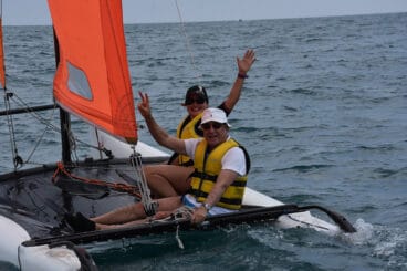 Regatistas de Vela Ligera