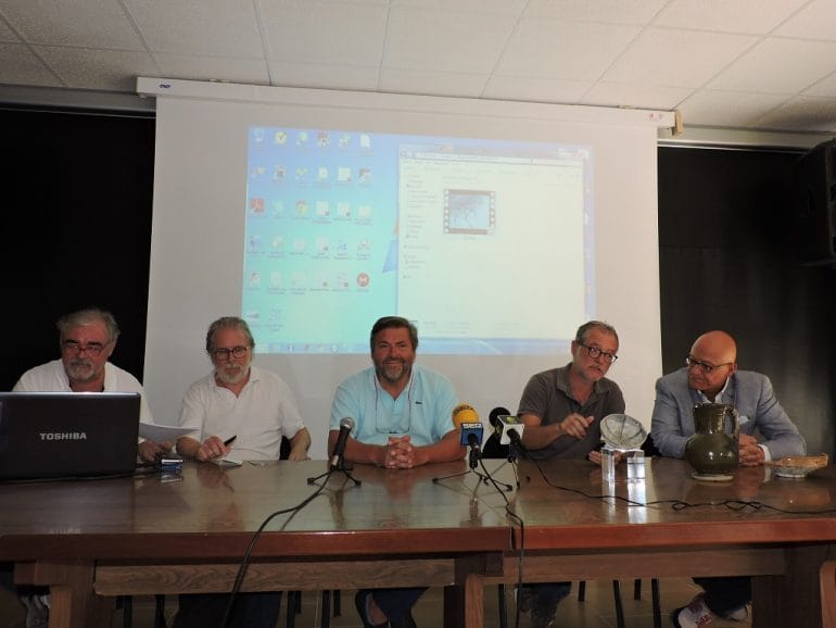 Rueda de prensa de presentación del hallazgo