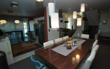 Sala de estar y cocina Vacation Villas