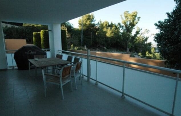 terraza de la casa vacation villas