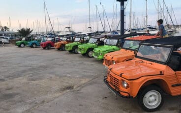 vehiculos mehari en el rcn denia
