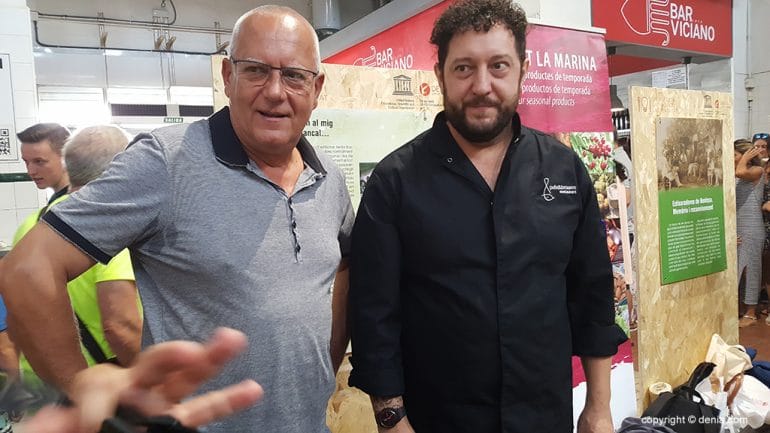 Vicent Grimalt junto a José Luis López