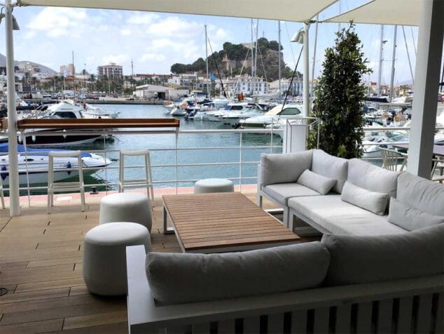 zona exterior terraza aigua
