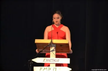 Presentación de la fallera mayor de Dénia 2019 – Zaira Pastor
