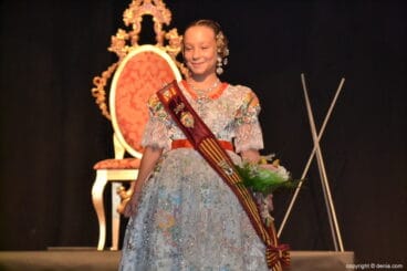 Presentación fallera mayor infantil Dénia 2019 – Lucía Escribano