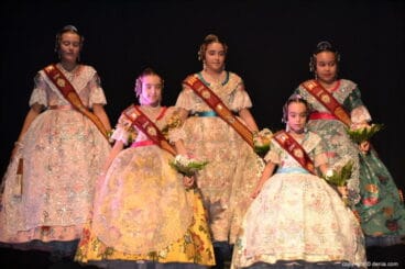 Presentación fallera mayor infantil Dénia 2019 – Corte de honor