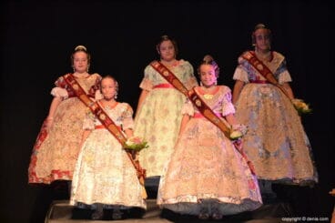 Presentación fallera mayor infantil Dénia 2019 – Corte de honor