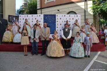 Recepción de la presentación de Neus Suárez – Cargos infantiles falla Baix la Mar