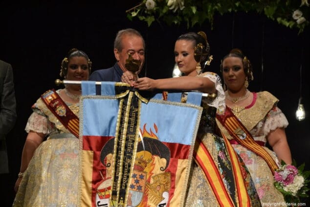 20 presentacion de la fallera mayor de denia 2019 imposicion del corbatin