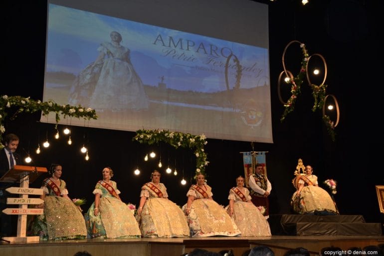 Presentación de la fallera mayor de Dénia 2019 - Exaltación de Amparo