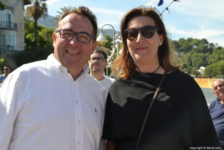 28 Dna Festival Gastronòmic 2018 - Cristina Sellés y el presidente de la Ferh