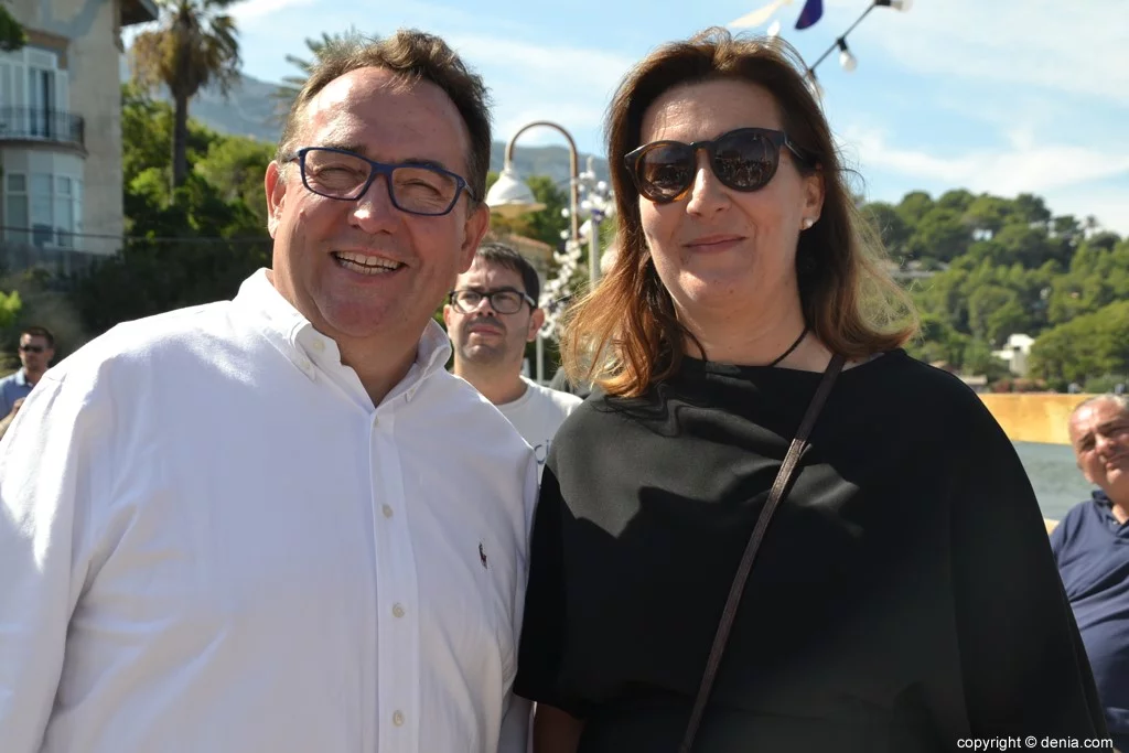 28 Dna Festival Gastronòmic 2018 – Cristina Sellés y el presidente de la Ferh