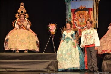 Presentación fallera mayor infantil Dénia 2019 – Cargos infantiles falla Les Roques