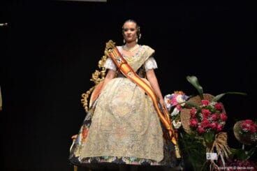 Presentación de la fallera mayor de Dénia 2019 – Amparo