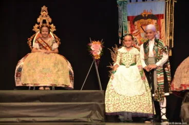 Presentación fallera mayor infantil Dénia 2019 – Cargos infantiles falla Port Rotes