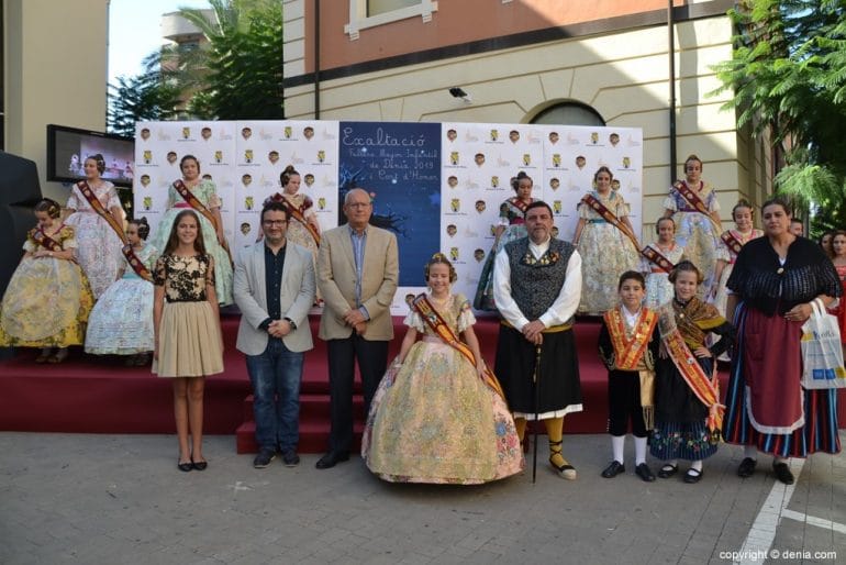 Recepción de la presentación de Neus Suárez - Vendimiadores infantiles de Jumilla