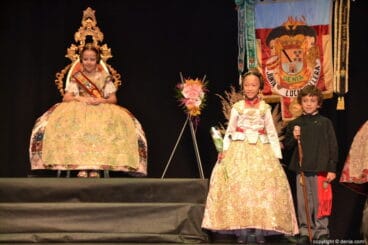 Presentación fallera mayor infantil Dénia 2019 – Cargos infantiles falla Centro