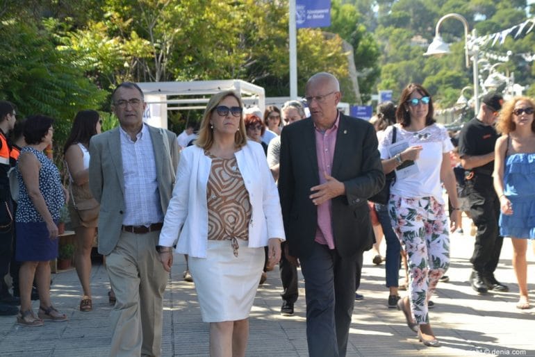 Dna Festival Gastronómico 2018 - Vicent Grimalt y la subdelegada del gobierno