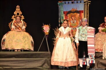 Presentación fallera mayor infantil Dénia 2019 – Cargos infantiles falla Campaments