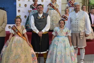 Recepción de la presentación de Neus Suárez – Fallera mayor infantil de Sueca