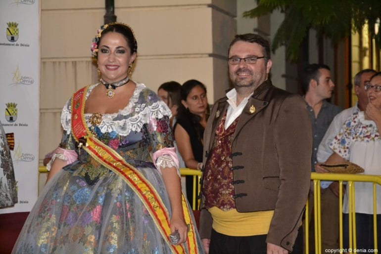 Invitados a la presentación de la fallera mayor de Dénia 2019 - San Vicent del Raspeig