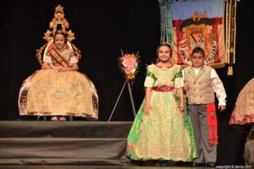 Presentación fallera mayor infantil Dénia 2019 – Cargos infantiles falla Camp Roig