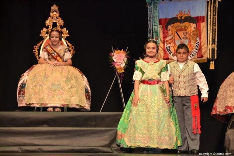 Presentación fallera mayor infantil Dénia 2019 - Cargos infantiles falla Camp Roig
